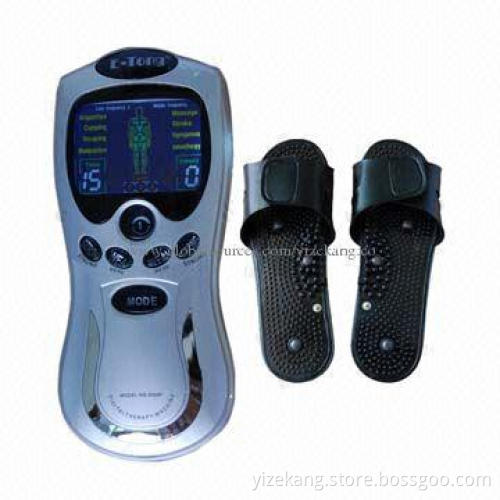 2013 Multifunction Digital Therapy Machine/Pulse Massager Slippers, Easy to Clean